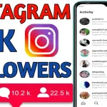 Instagram following