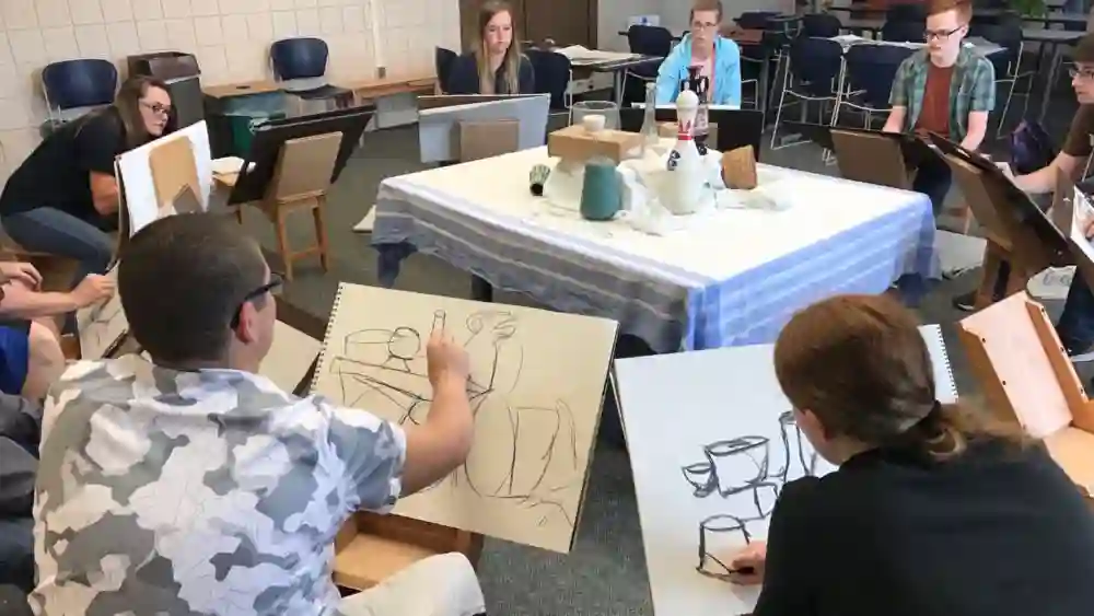 Nude Drawing Class